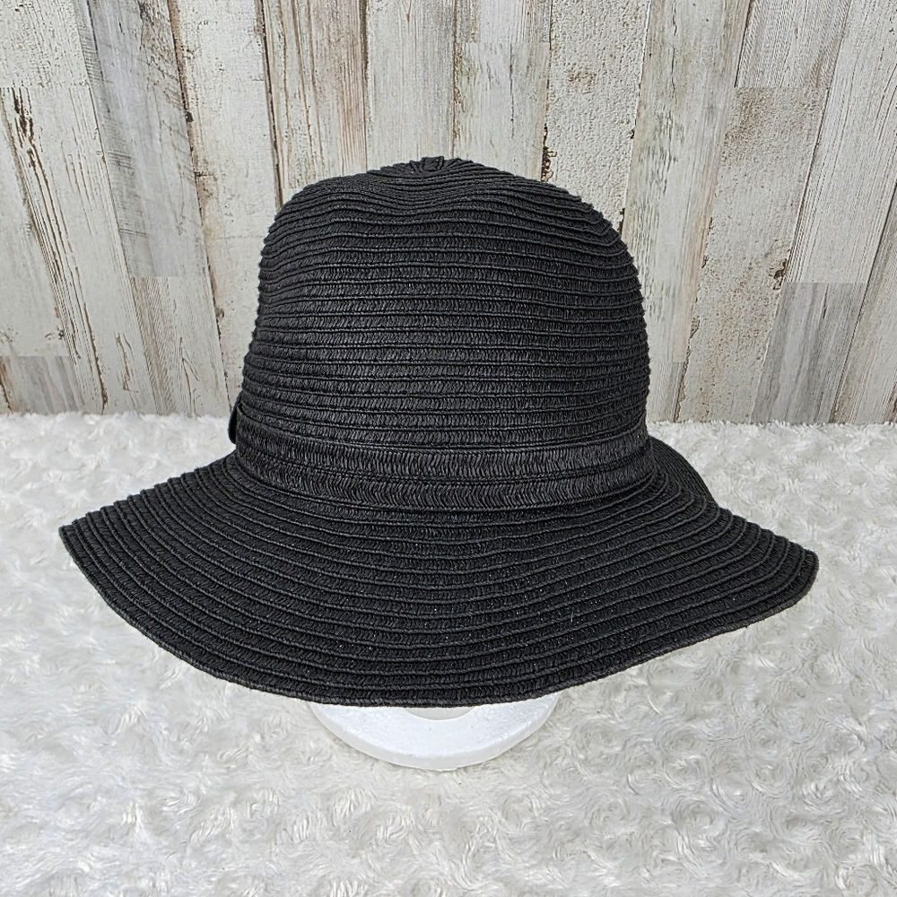 Shade & Shore Black Sun Hat OSFA